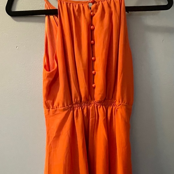 Orange Summer Dress - Picture 4 of 4